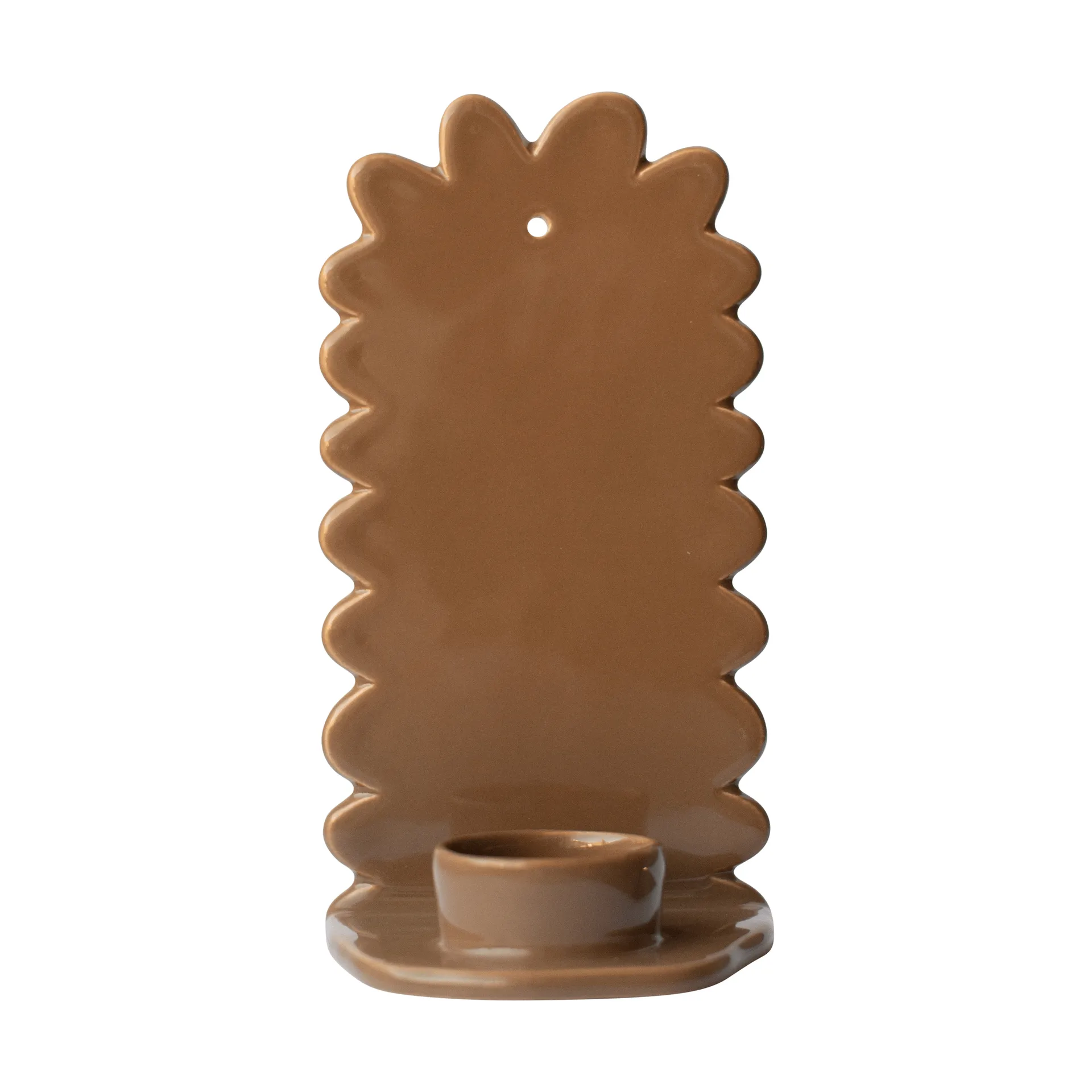 DBKD Flowery väggljusstake Shiny nougat