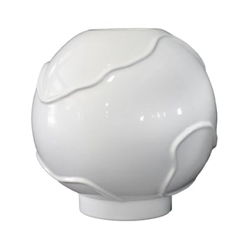 DBKD Form vas Ø25 cm Shiny white
