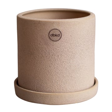 DBKD Grow kruka Ø13 cm med fat Sand