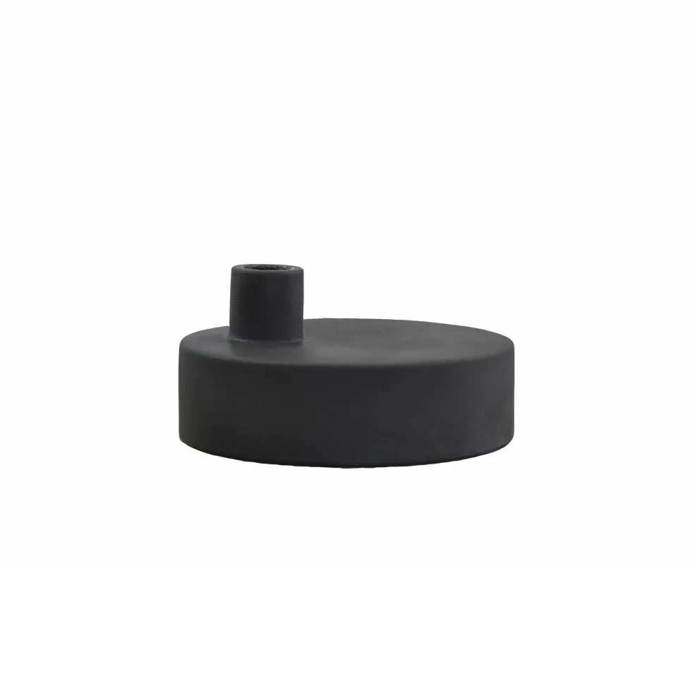 Knob ljusstake cast iron, cast iron DBKD