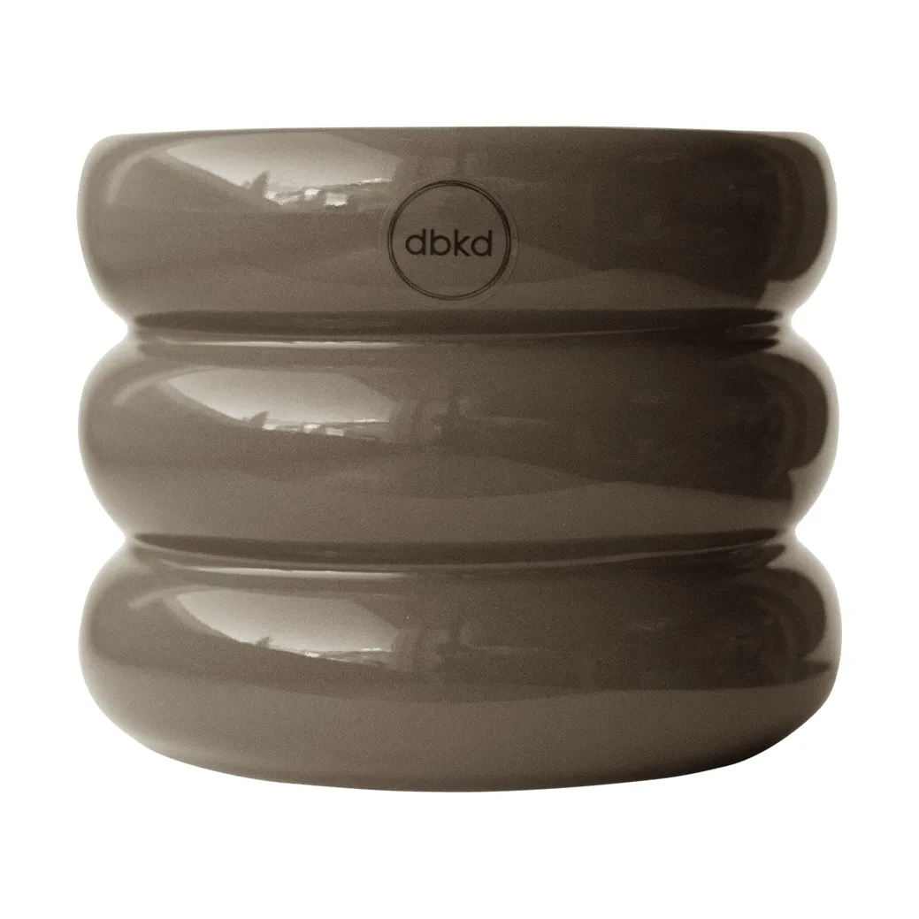 DBKD Mud kruka shiny dust Ø10 cm