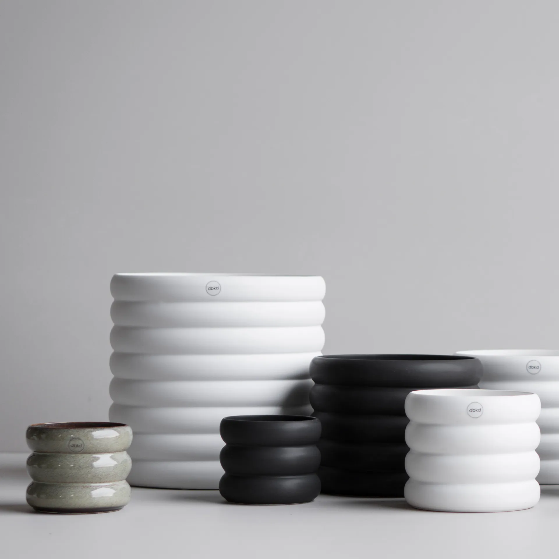 Mud kruka vit, XL, Ø 27 cm DBKD