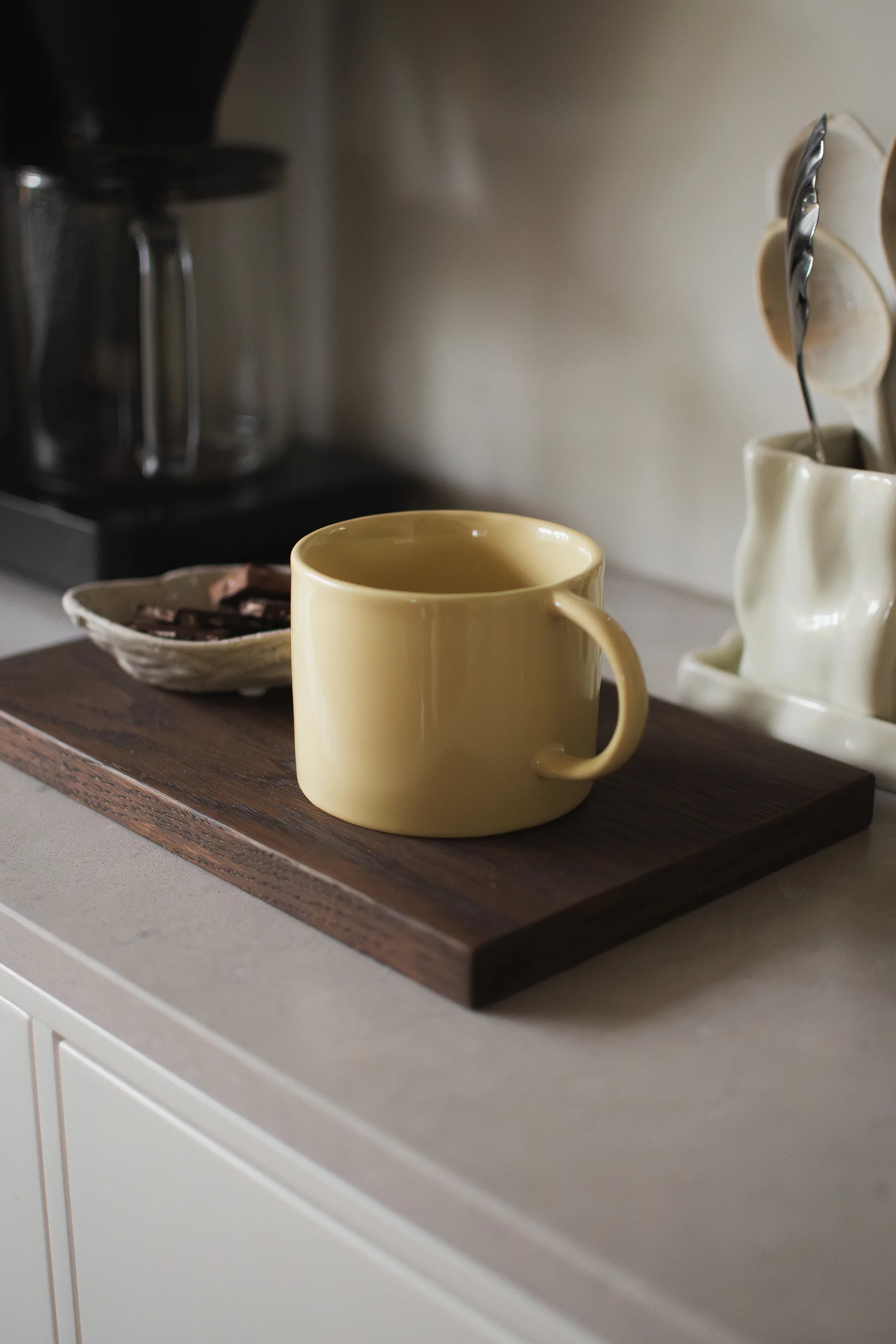 Mug keramikmugg, Yellow DBKD