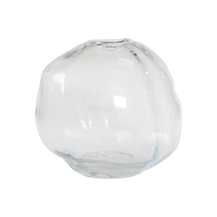 Pebble vas - Transparent, liten Ø20 cm - DBKD