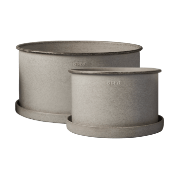 DBKD Plant bowl kruka 2-pack Beige