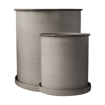 Läs mer om DBKD Plant pot kruka large 2-pack Beige