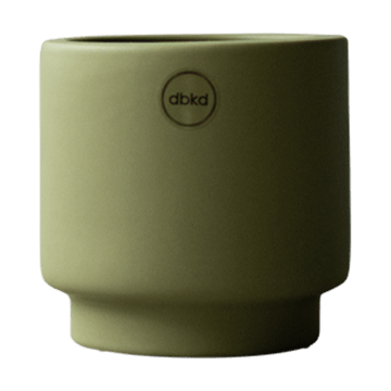 DBKD Solid kruka green Liten Ø10 cm