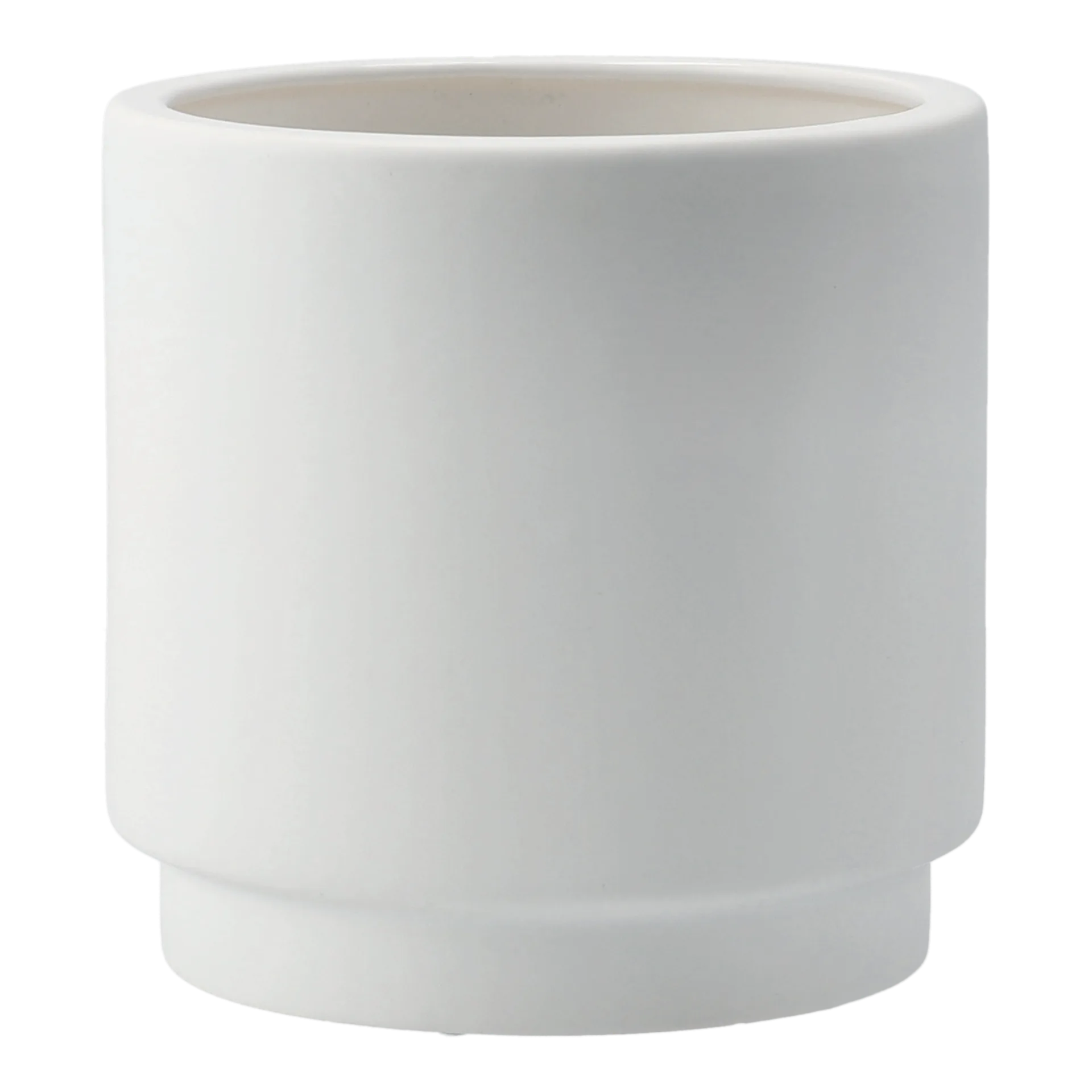 Solid kruka white, Mellan Ø16 cm DBKD