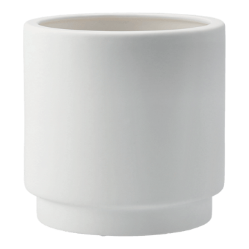 Läs mer om DBKD Solid kruka white Mellan Ø16 cm