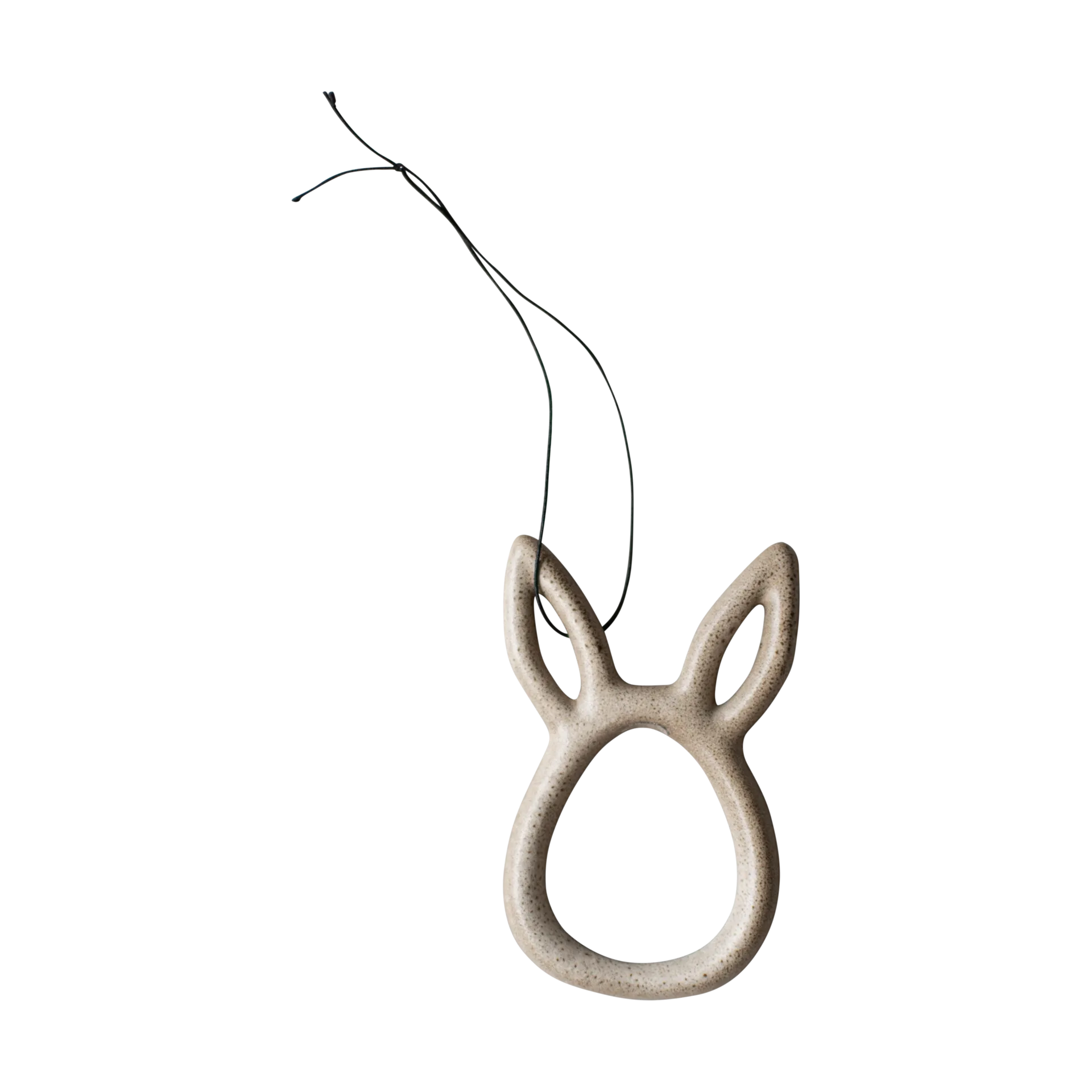 Sprinkle rabbit påskhänge 8 cm, Beige DBKD