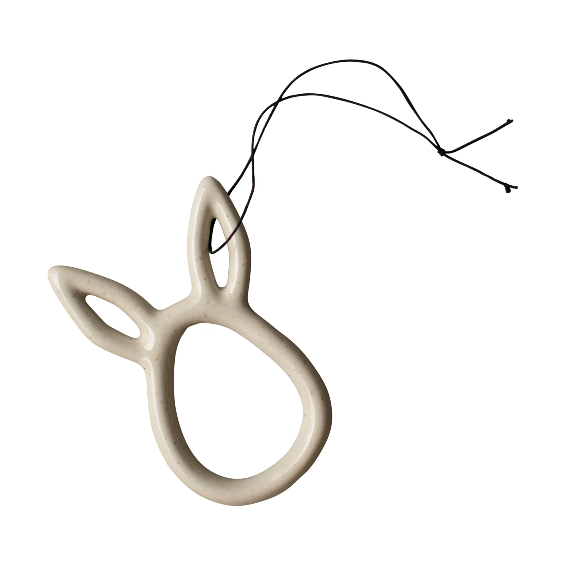 Sprinkle rabbit påskhänge 8 cm, Vanilla DBKD