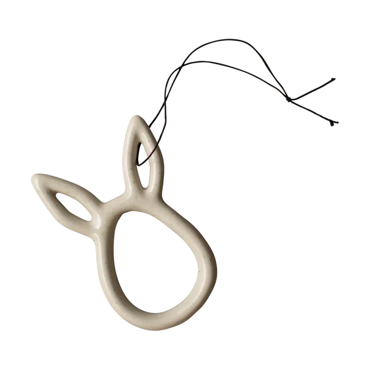Sprinkle rabbit påskhänge 8 cm - Vanilla - DBKD