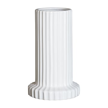DBKD Stripe vas 18 cm Shiny white