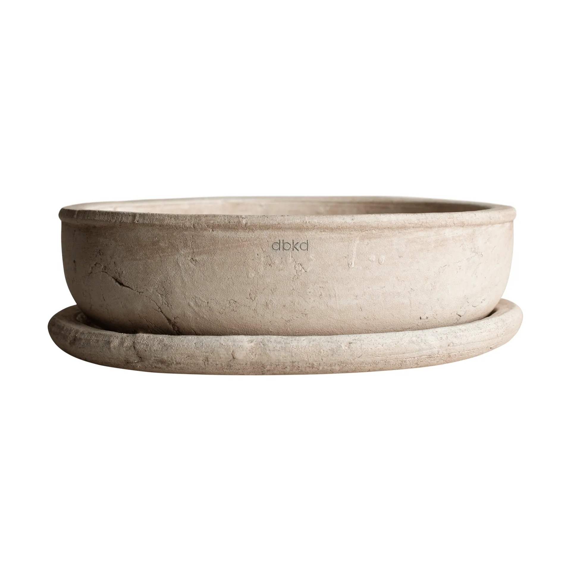 Terra bowl kruka, Sand, Ø30x10,5 cm DBKD