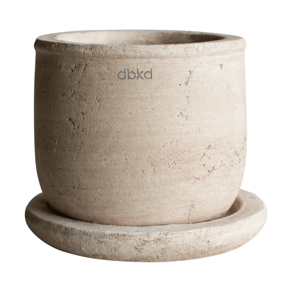 DBKD Terra kruka Sand, Ø14x14 cm