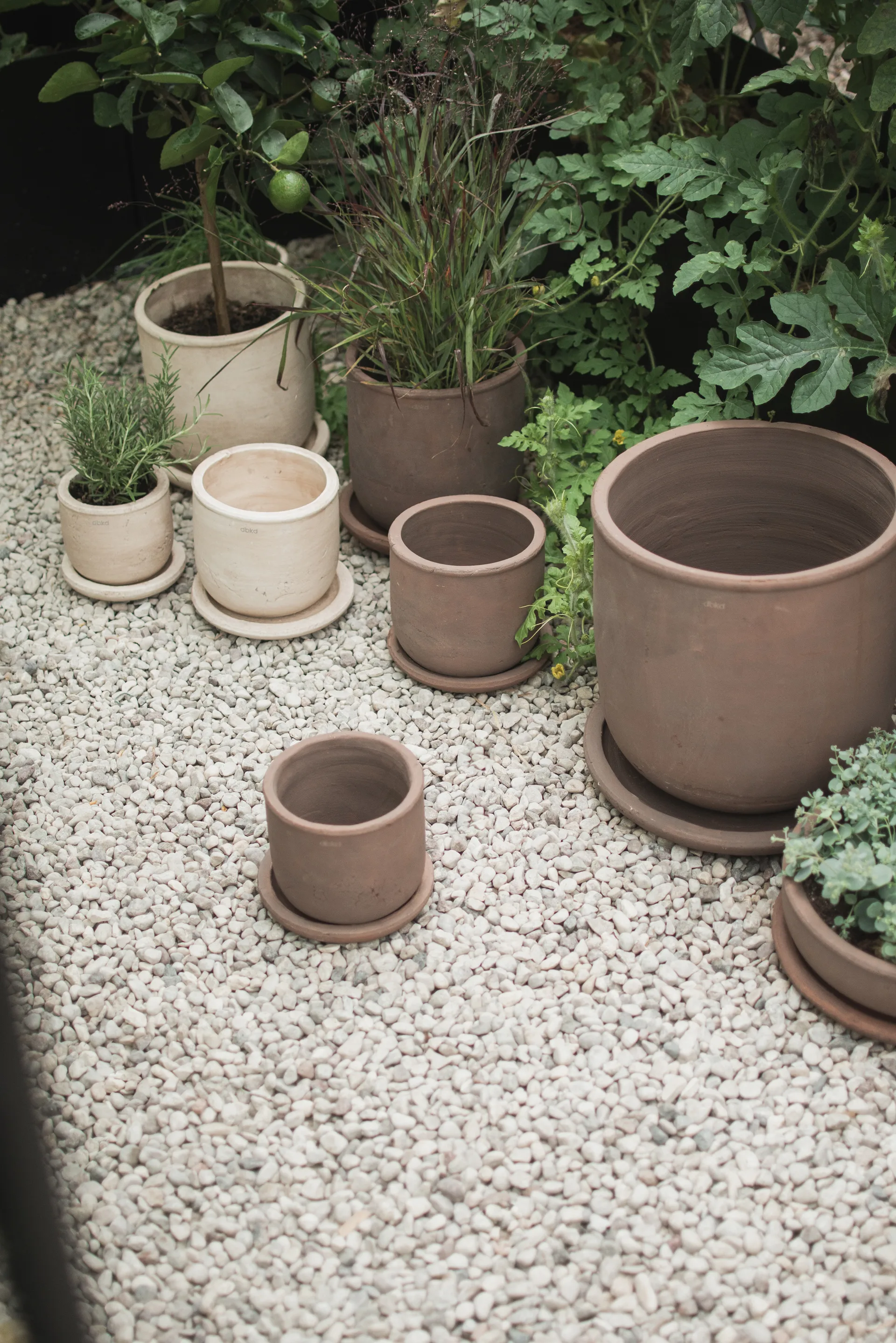 Terra kruka, Sand, Ø18x18 cm DBKD