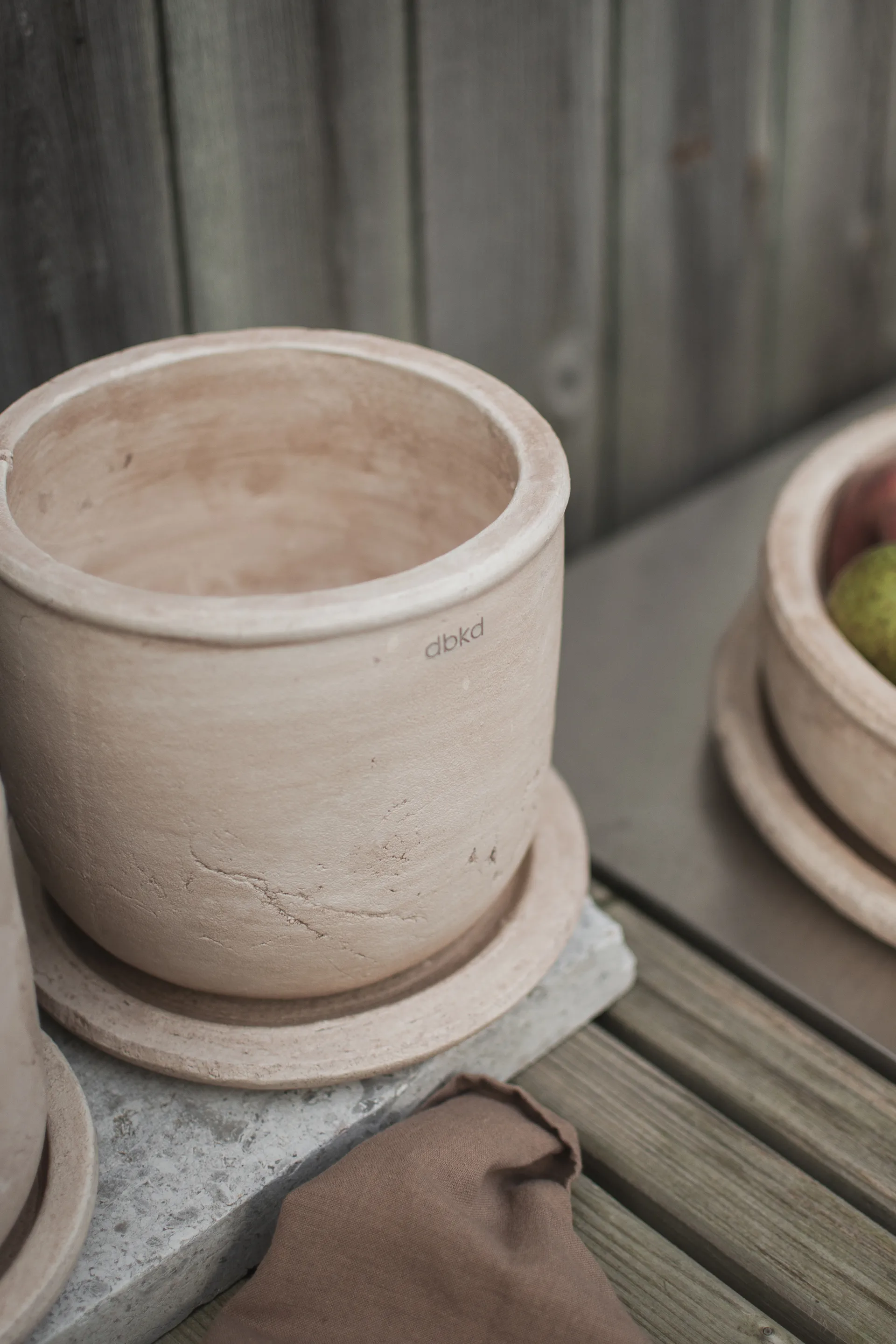 Terra kruka, Sand, Ø18x18 cm DBKD