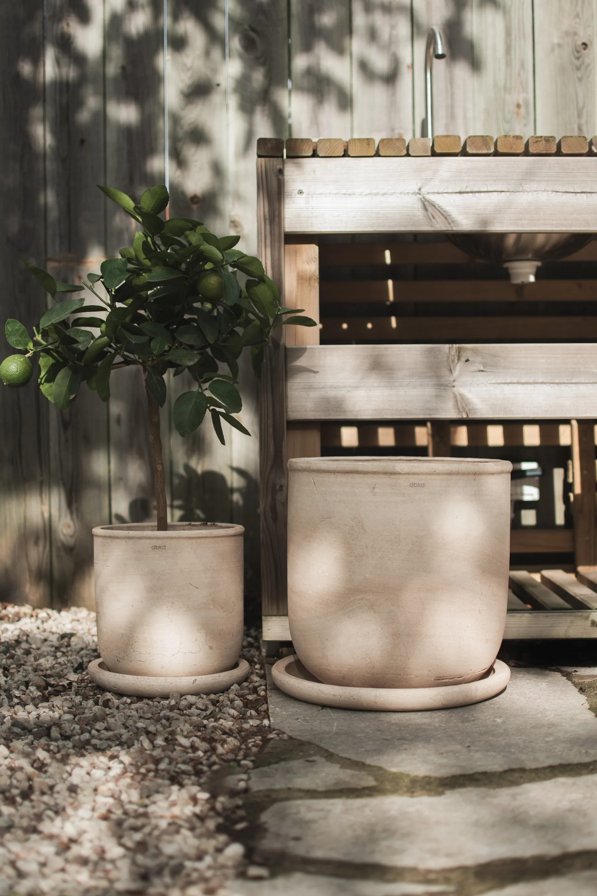 Terra kruka, Sand, Ø23x26 cm DBKD