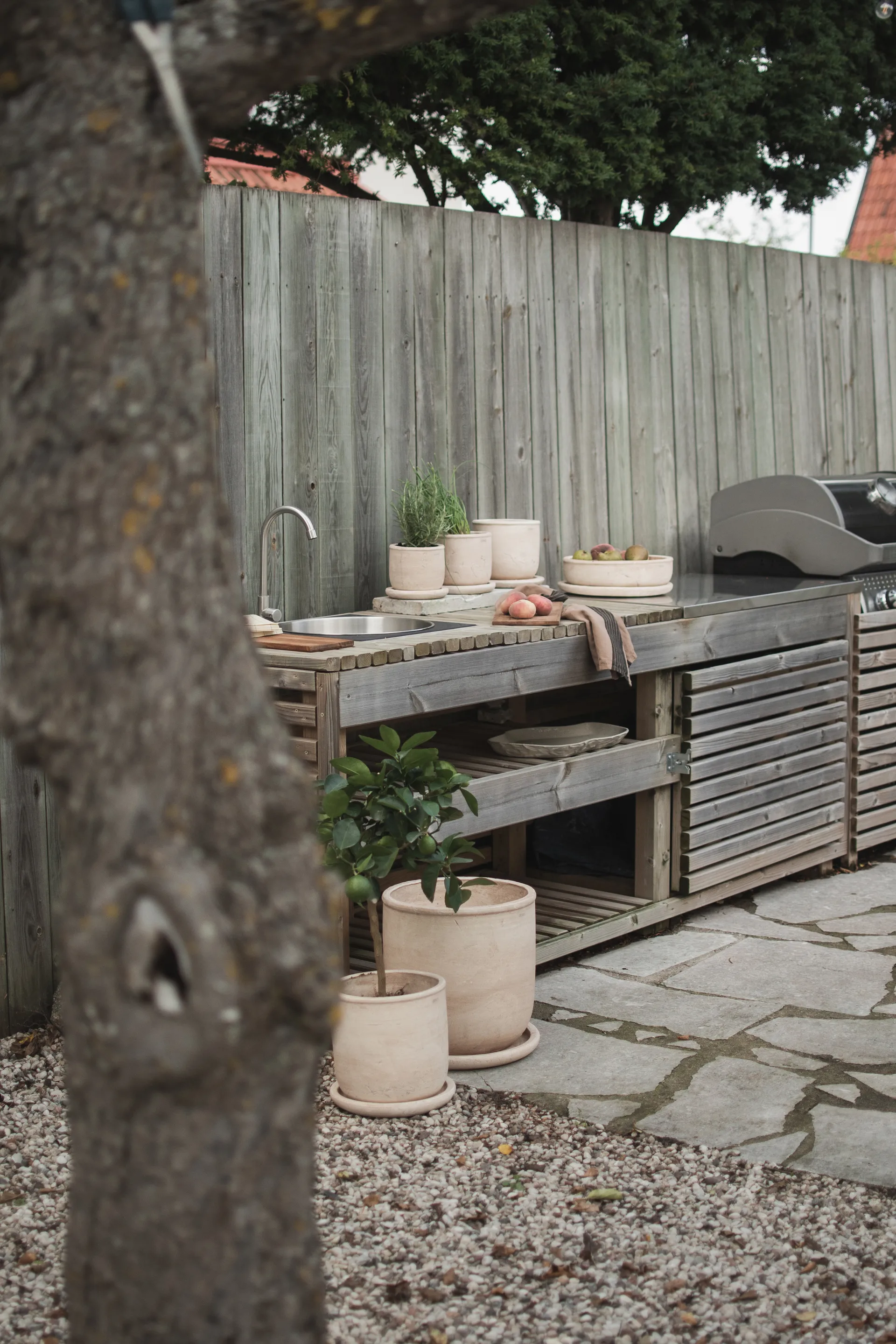 Terra kruka, Sand, Ø23x26 cm DBKD