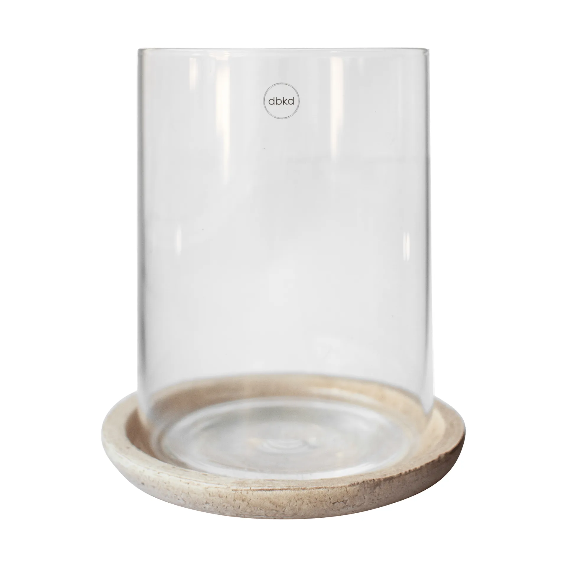 DBKD Terra ljuslykta Sand, 21,5 cm