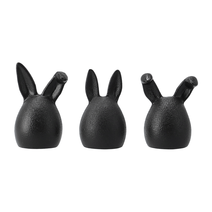 Triplets påskhare 3-pack, Cast iron DBKD