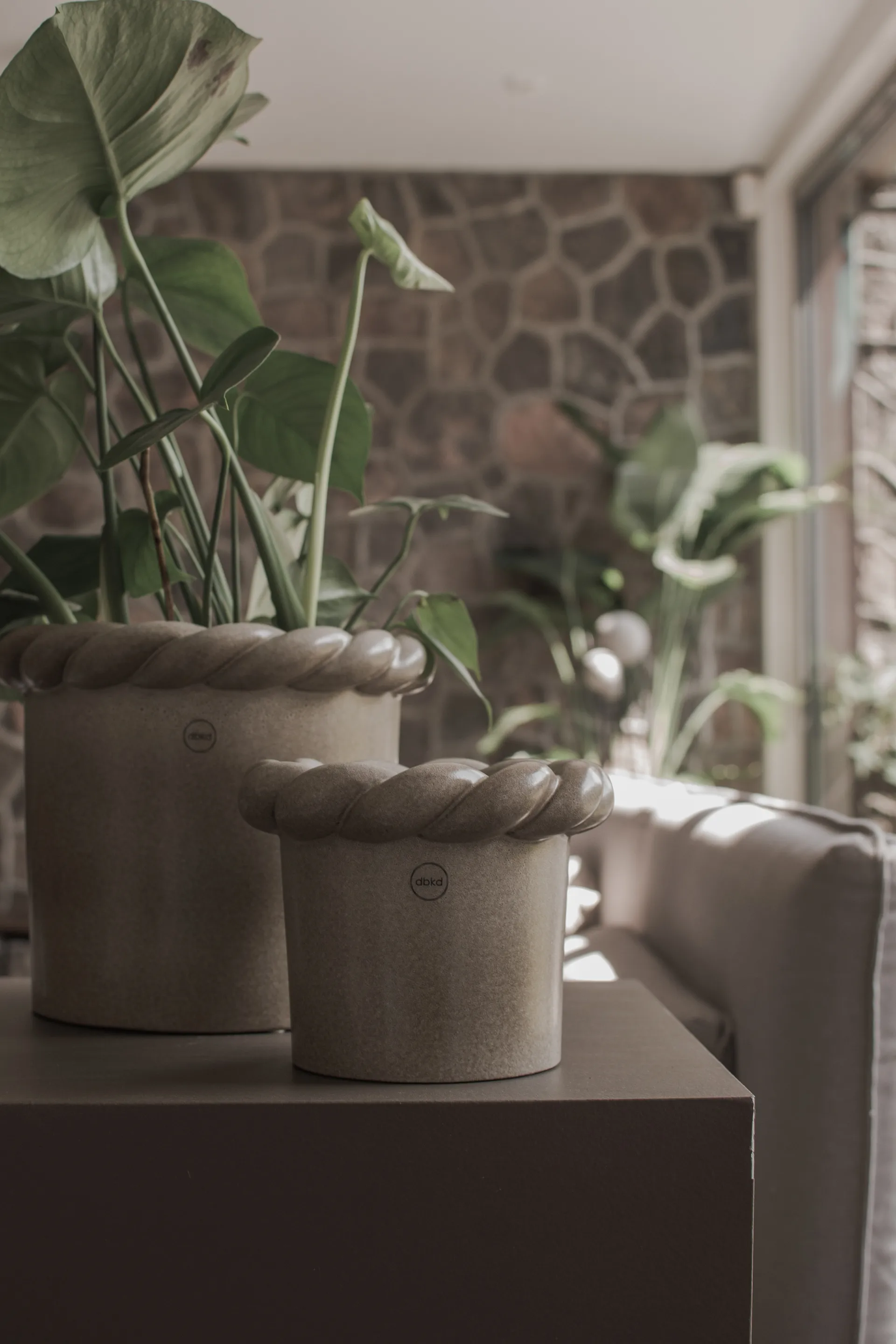 Twine kruka Ø14 cm, Beige DBKD