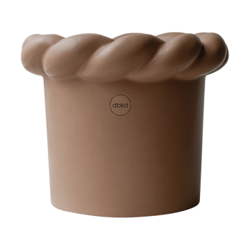 Läs mer om DBKD Twine kruka Ø14 cm Nougat