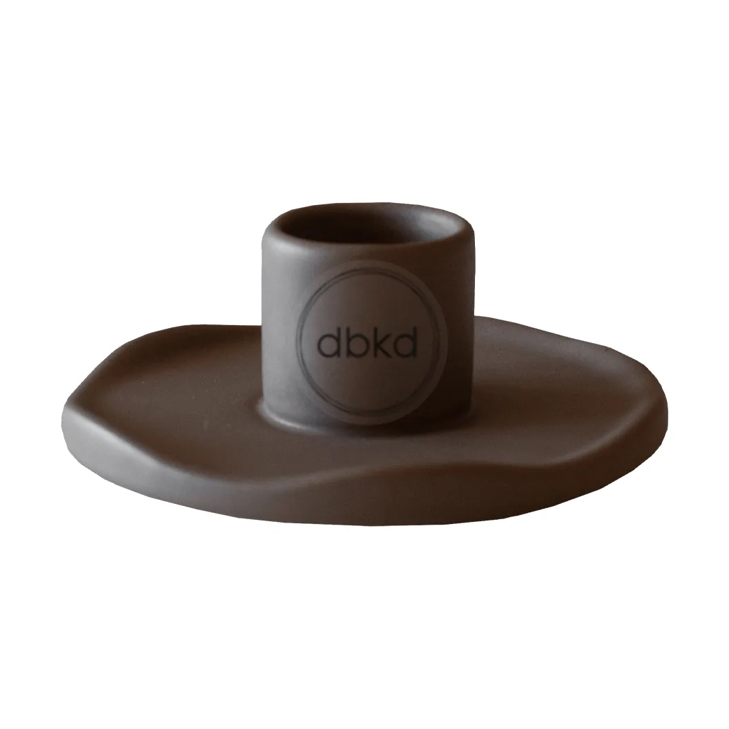 DBKD Wave ljusstake Brown