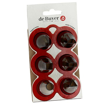 De Buyer Geometric tyllset 6-pack