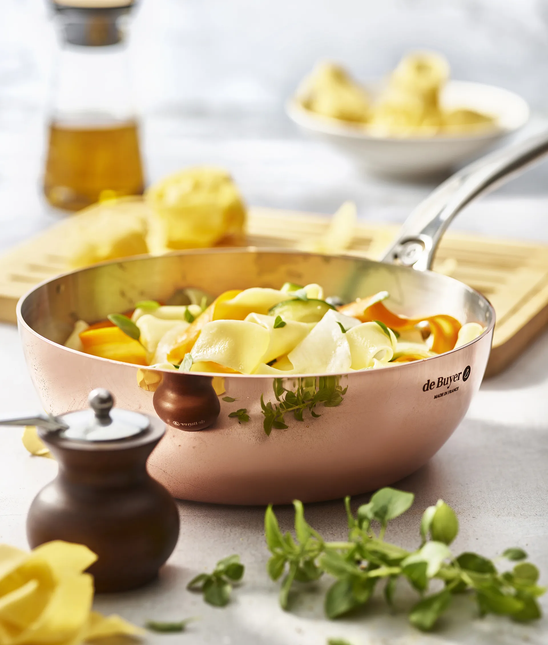 Prima Matera Conical sautépanna, 24 cm De Buyer