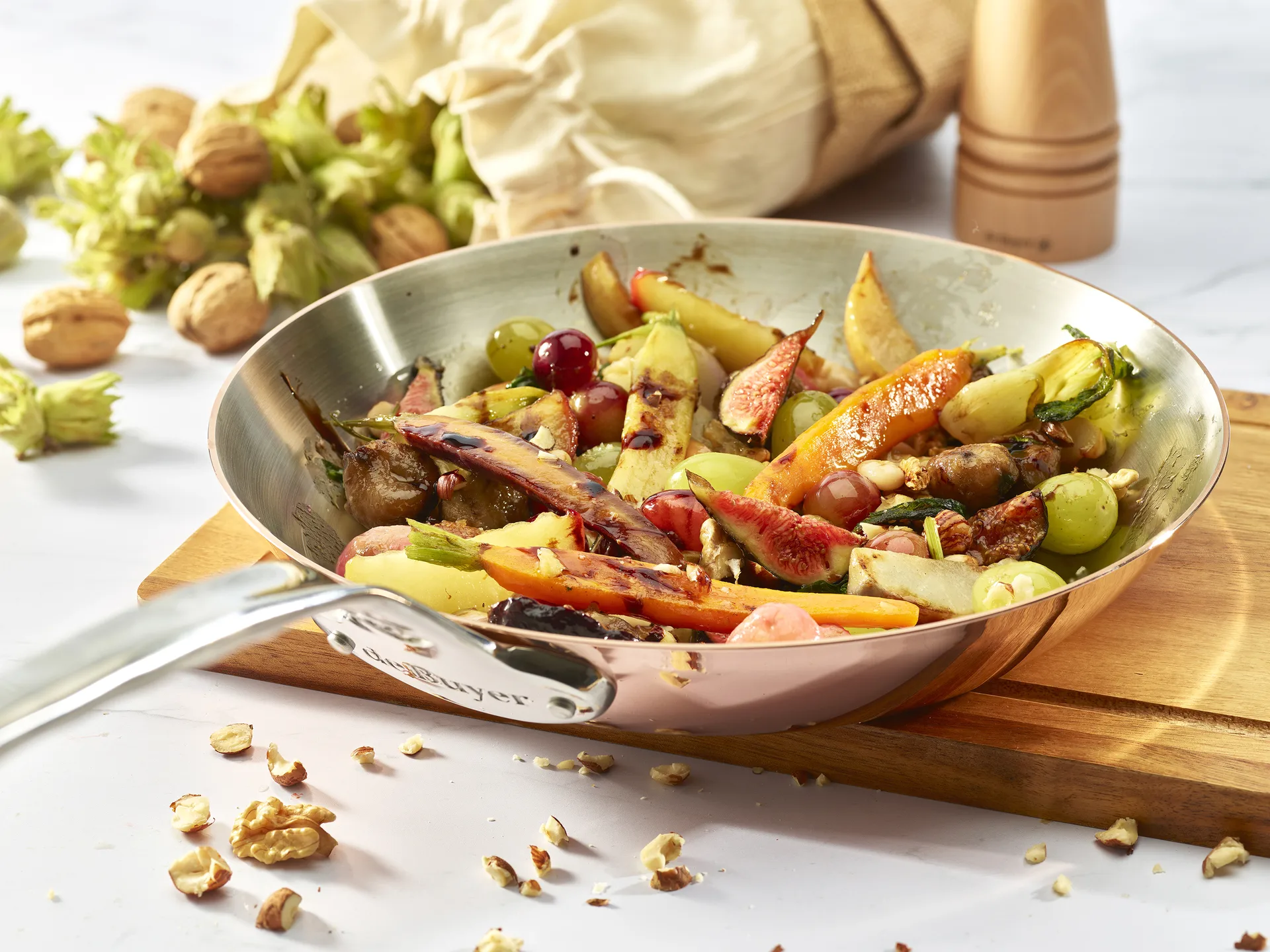 Prima Matera stekpanna induktion, 32 cm De Buyer