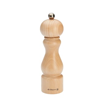 Läs mer om De Buyer Rumba salt- och pepparkvarn keramisk 18 cm Ljusbrun