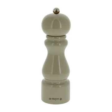 Rumba salt- och pepparkvarn keramisk 20 cm - Greige-blank - De Buyer