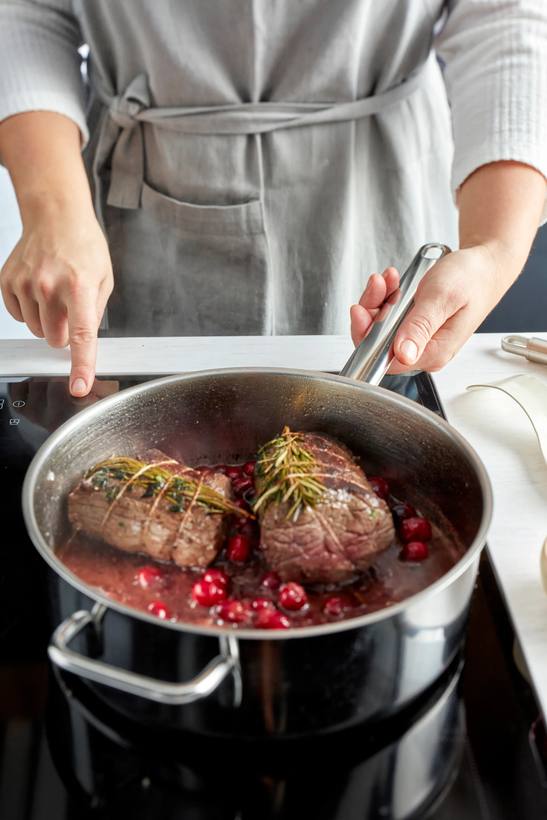 Apollo 7 traktörpanna rostfritt stål, Ø28 cm Demeyere