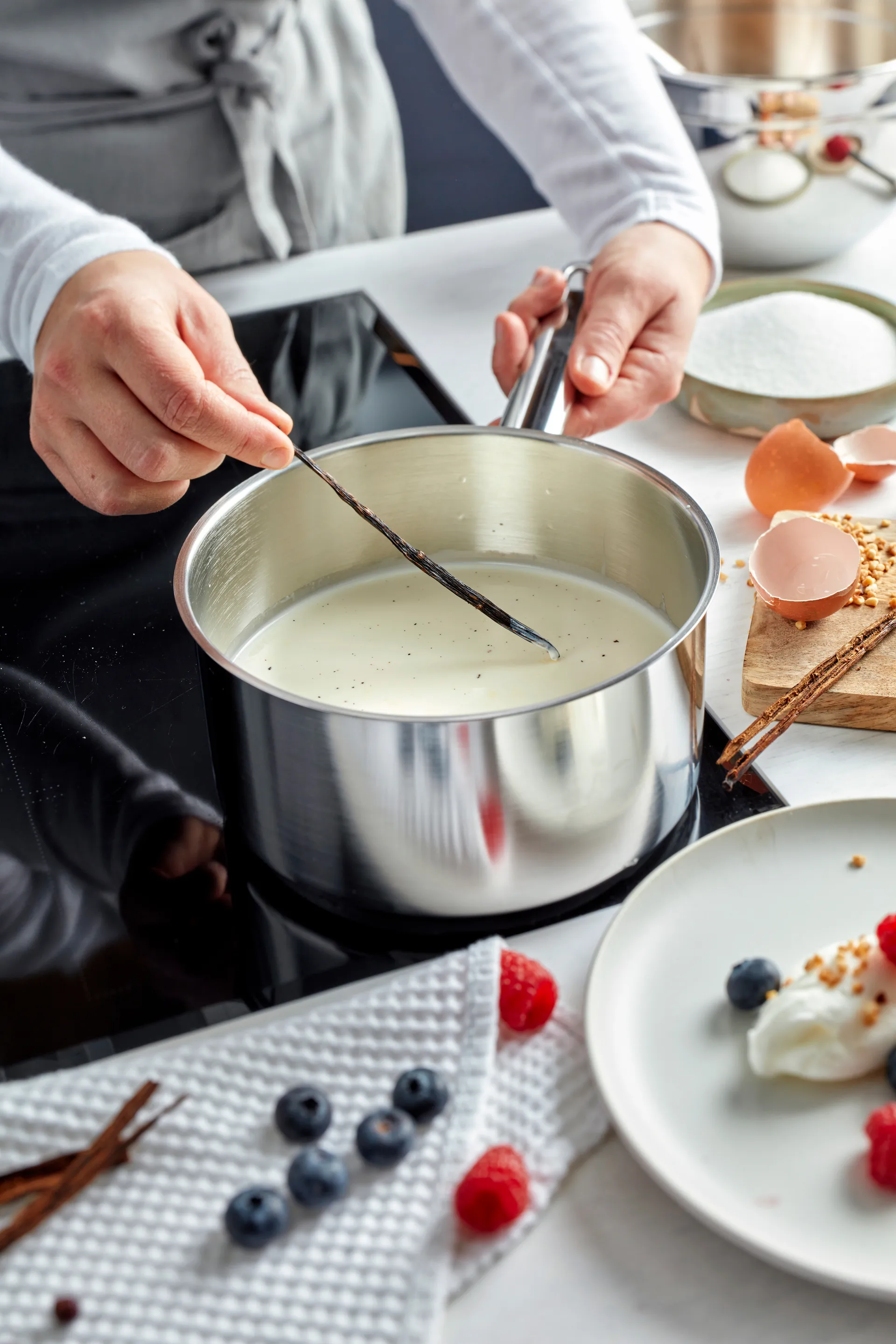 Demeyere Apollo 7 kastrull rostfritt stål, 1 L Demeyere