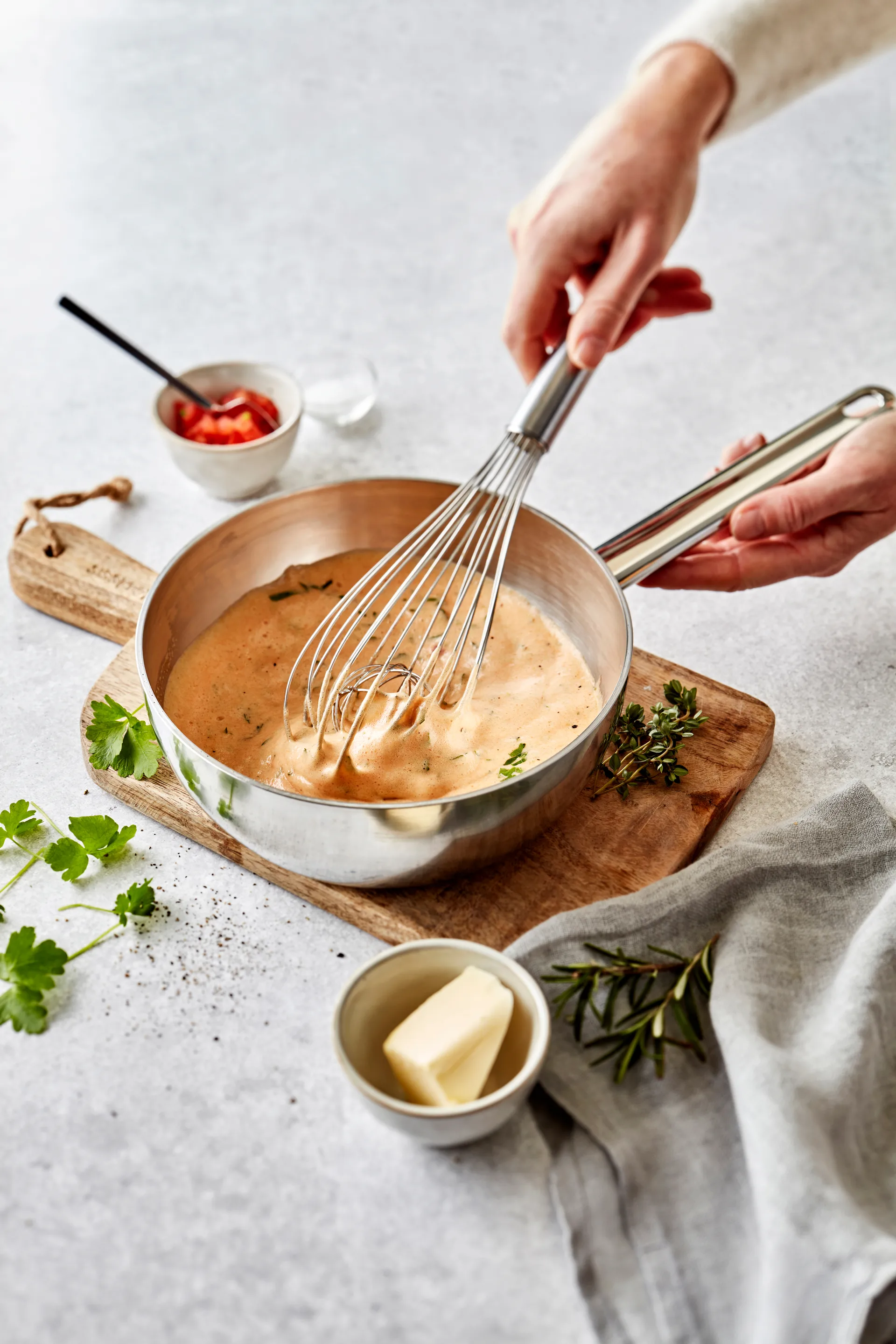 Demeyere Apollo 7 sauteuse rostfritt stål, Ø22 cm Demeyere