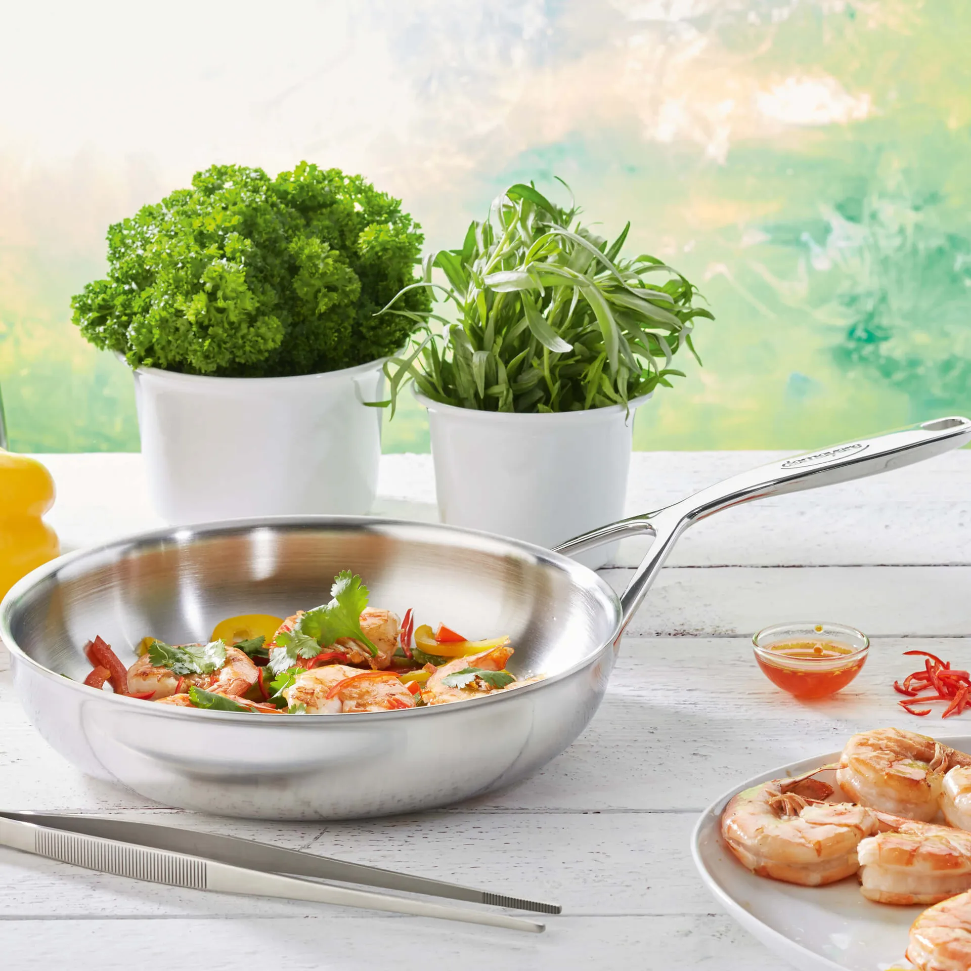 Multiline 7 stekpanna rostfritt stål 7-ply, Ø24 cm Demeyere