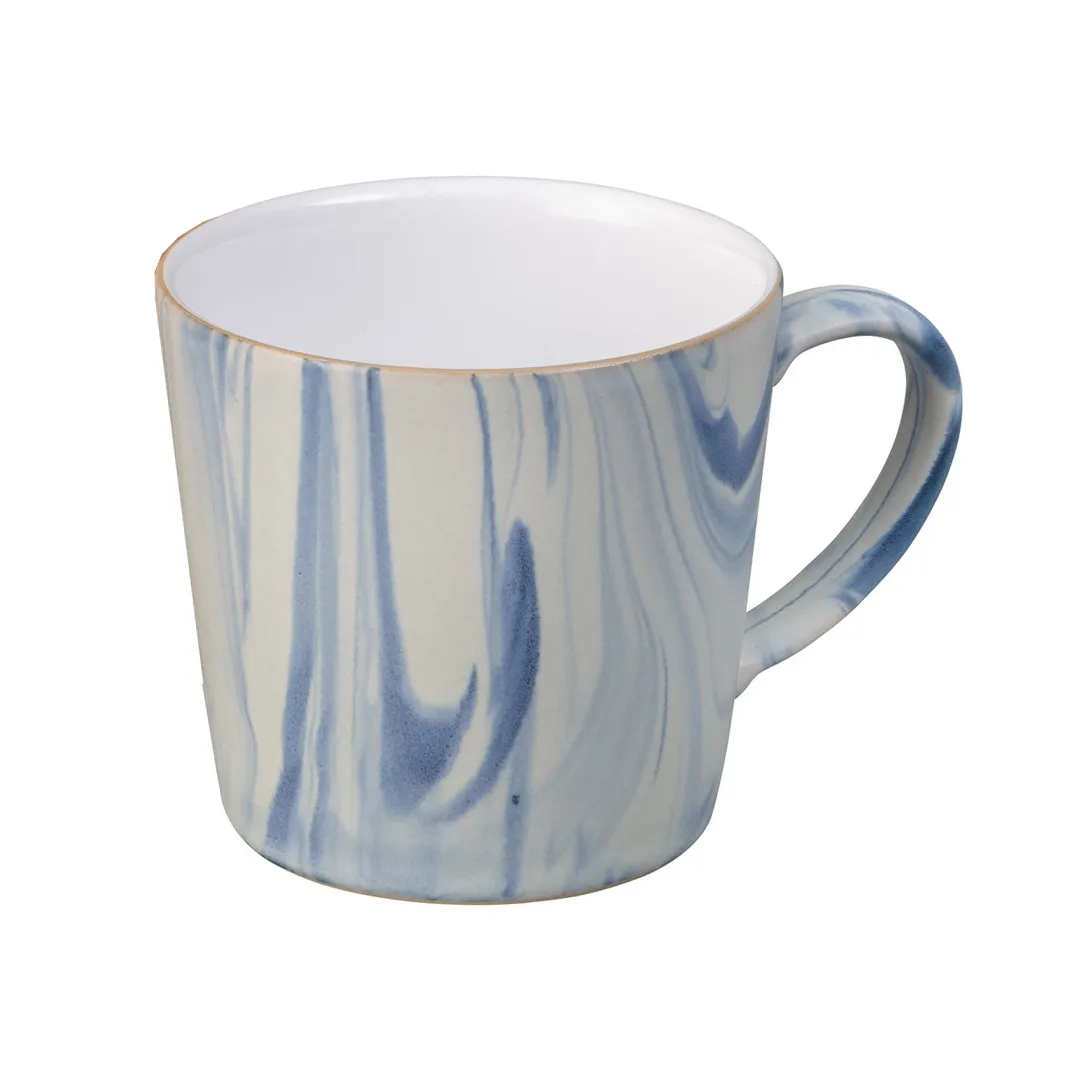 Denby Marbled mugg 40 cl, Blå Denby
