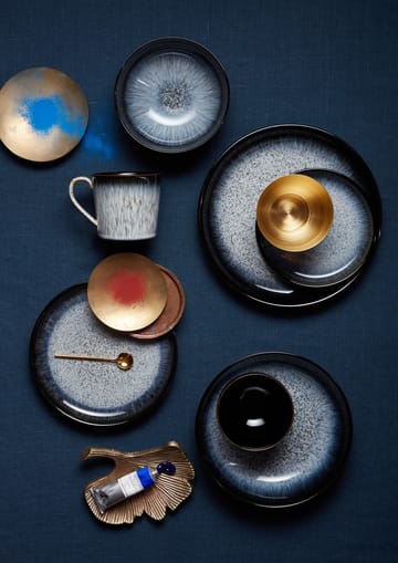 Halo pastaskål 22 cm 4-pack - Blå-grå-svart - Denby