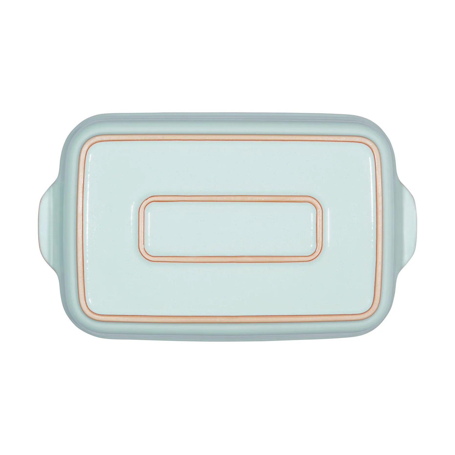 Heritage Pavilion ugnsform, Blå-beige, large, rektangulär Denby