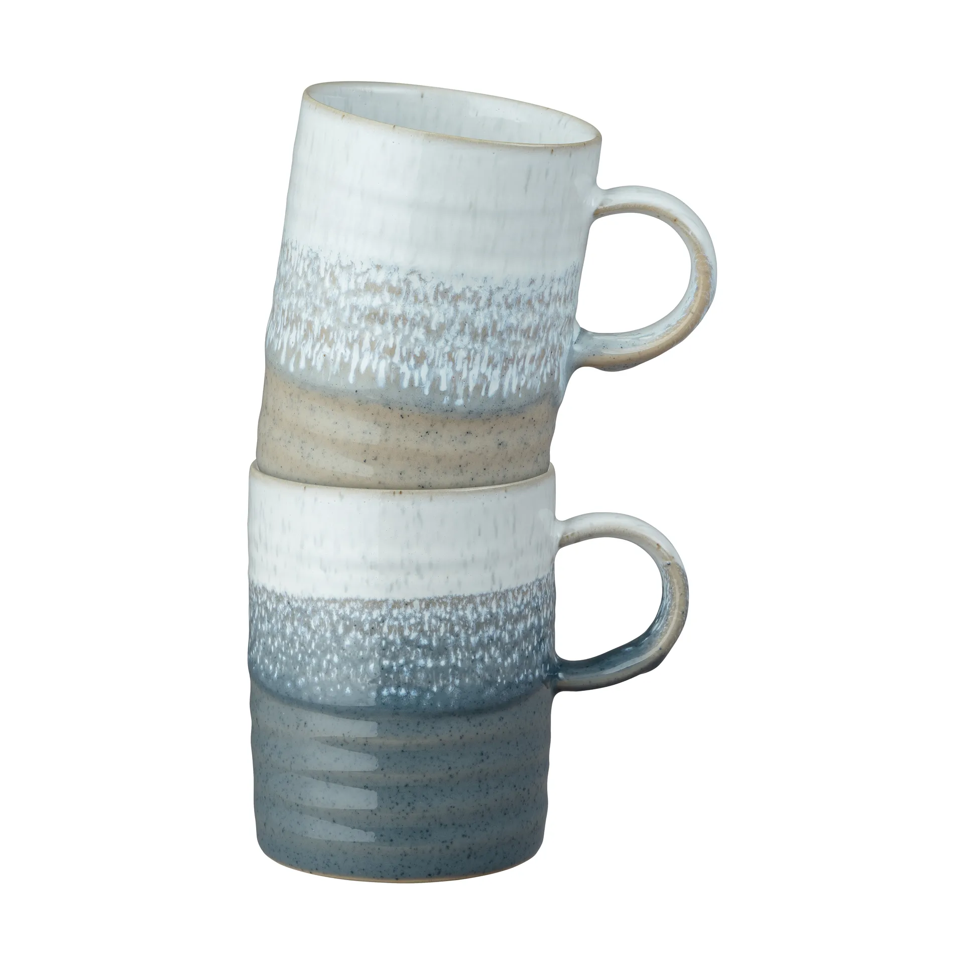 Kiln Accents mugg 40 cl 2 delar, Taupe-slate Denby