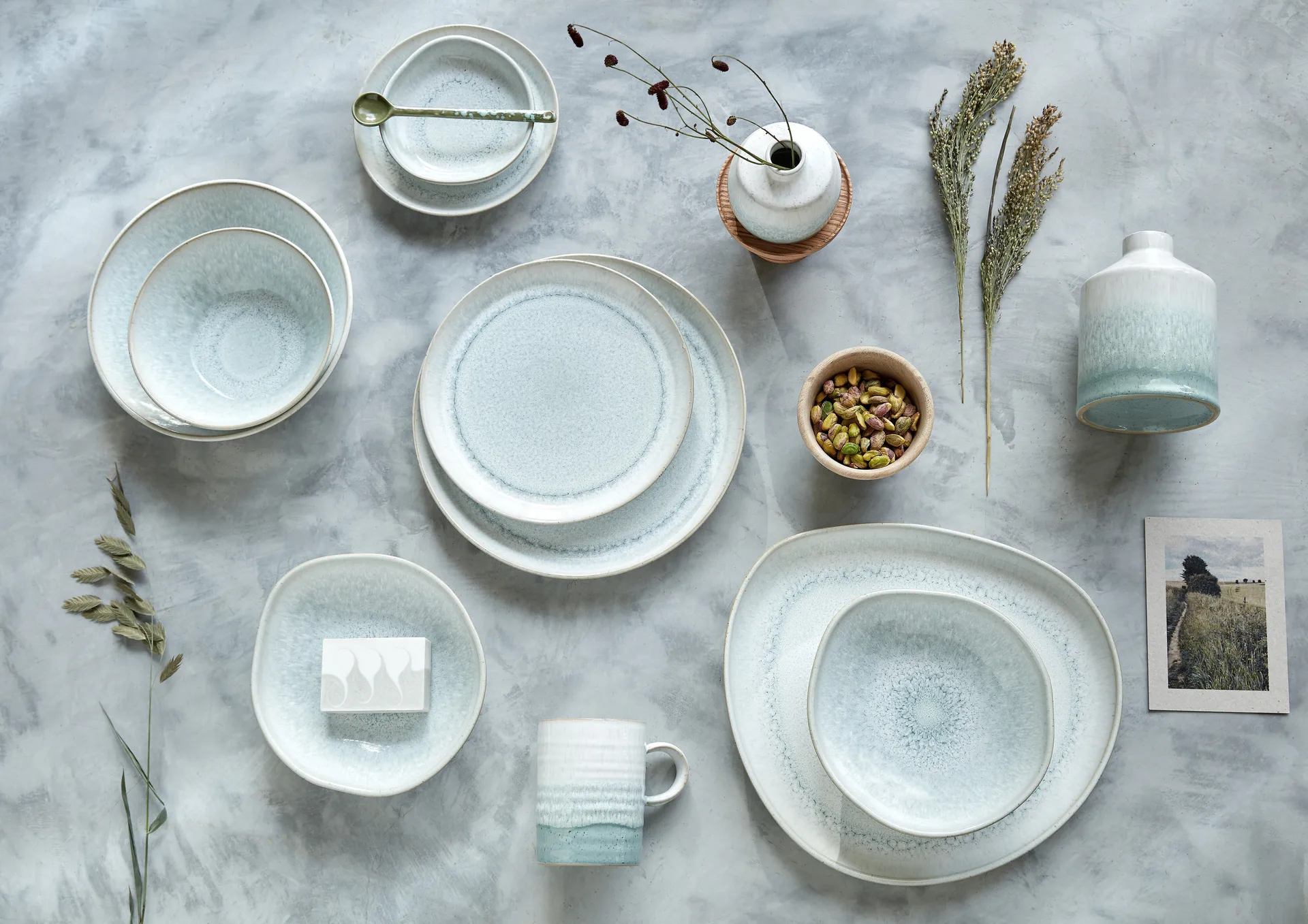 Kiln Green mattallrik 4-pack, Ø26 cm Denby