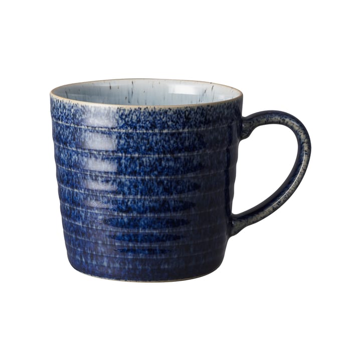 Studio Blue räfflad mugg 40 cl, Cobalt-pebble Denby