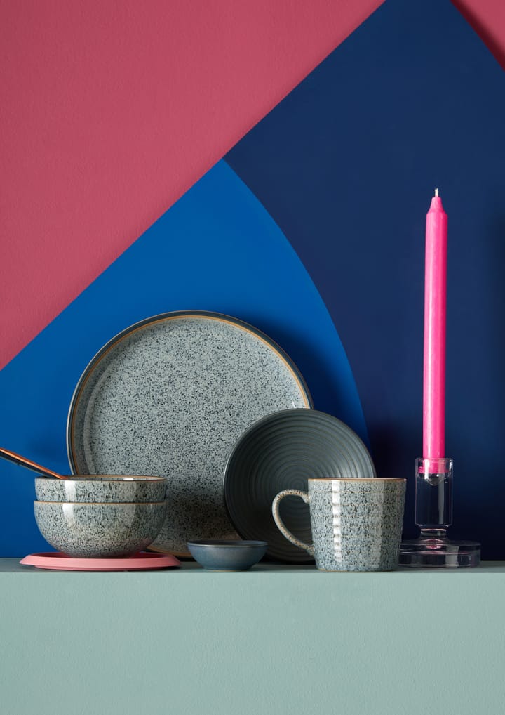 Studio Grey coupe flingskål 17 cm 4-pack, Granite Denby