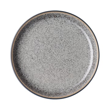 Läs mer om Denby Studio Grey coupe tallrik 21 cm Granite