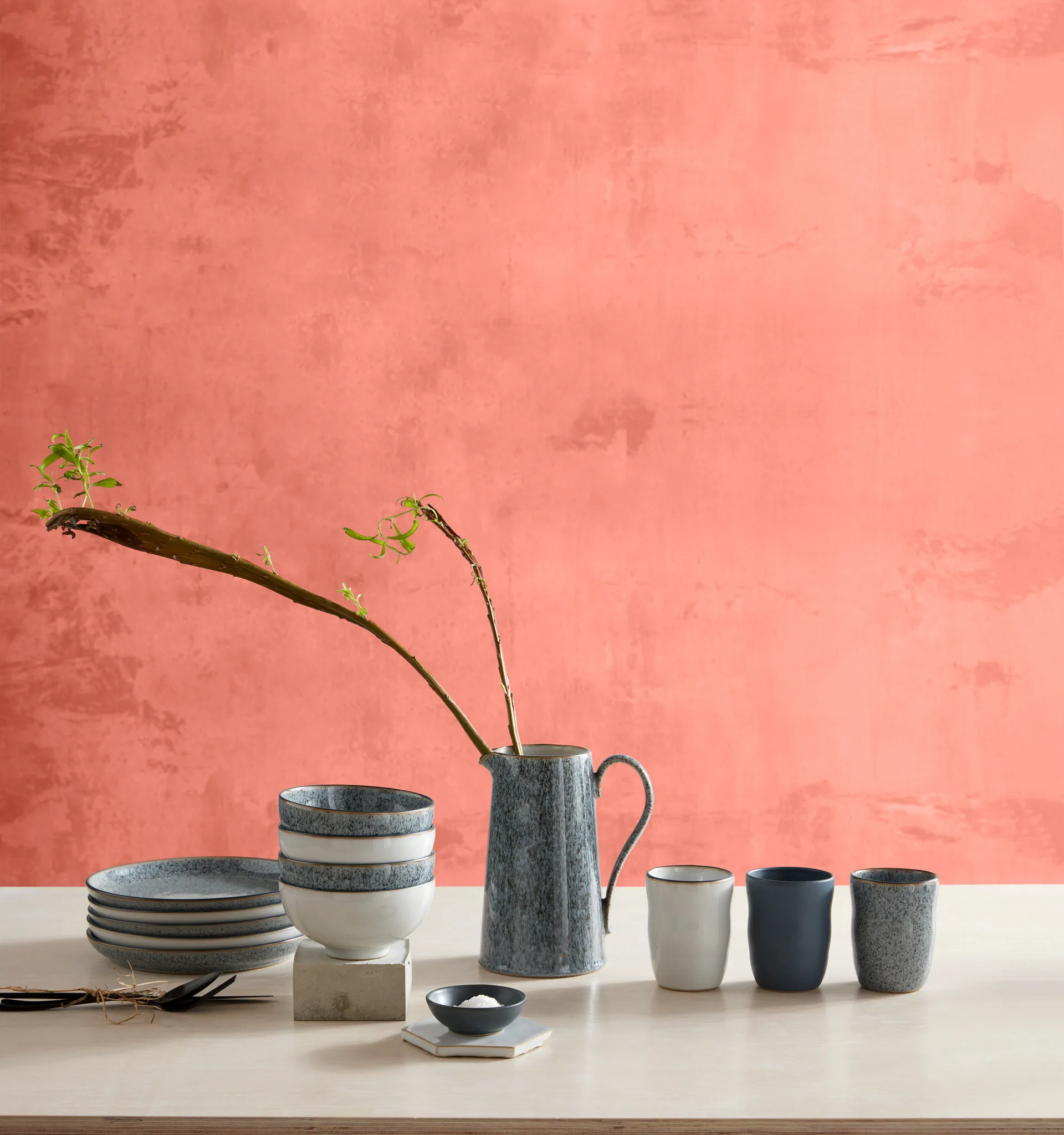 Studio Grey mugg utan öra 27,5 cl, Quartz Denby