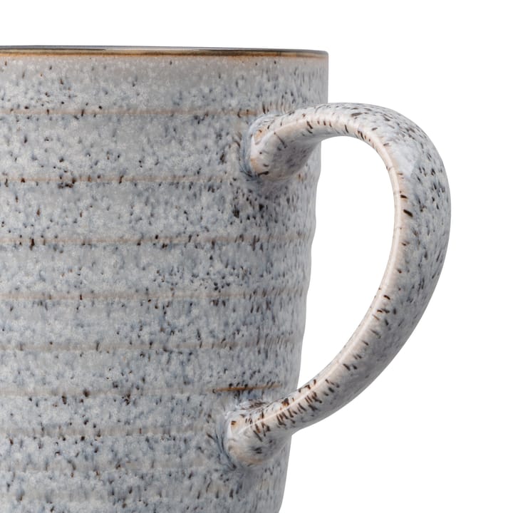 Studio Grey räfflad mugg 40 cl, Granite Denby