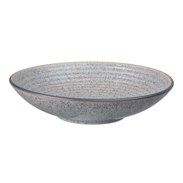 Denby Studio Grey räfflad skål 25,5 cm Granite