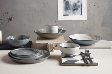 Studio Grey räfflad skål 25,5 cm - Granite - Denby