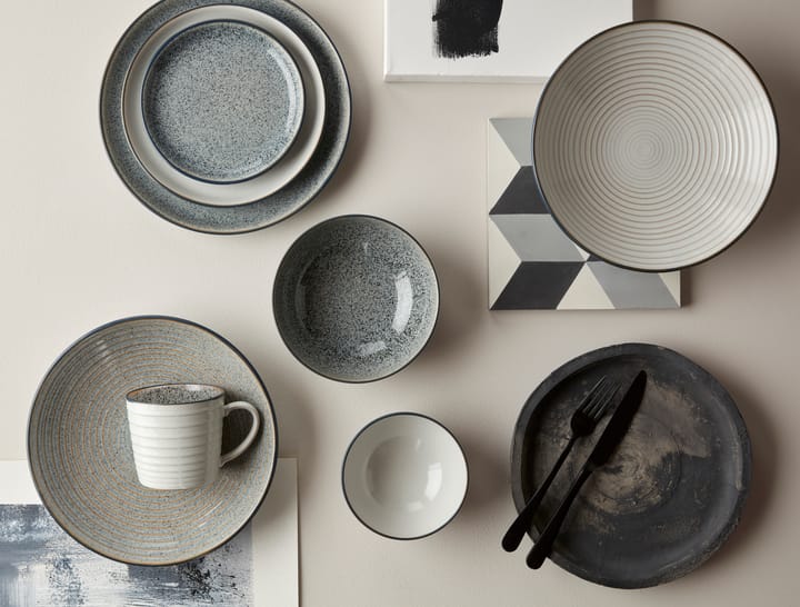 Studio Grey räfflad skål 25,5 cm, Granite Denby